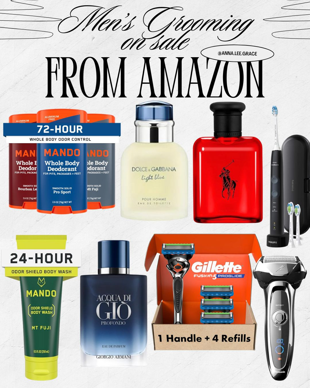 Men's grooming on sale from Amazon

mens finds, mens gift ideas, mens stocking stuffers, mens shaving, mens cologne, mens favorites 

 

#LTKFindsUnder100 #LTKBeauty #LTKMens
