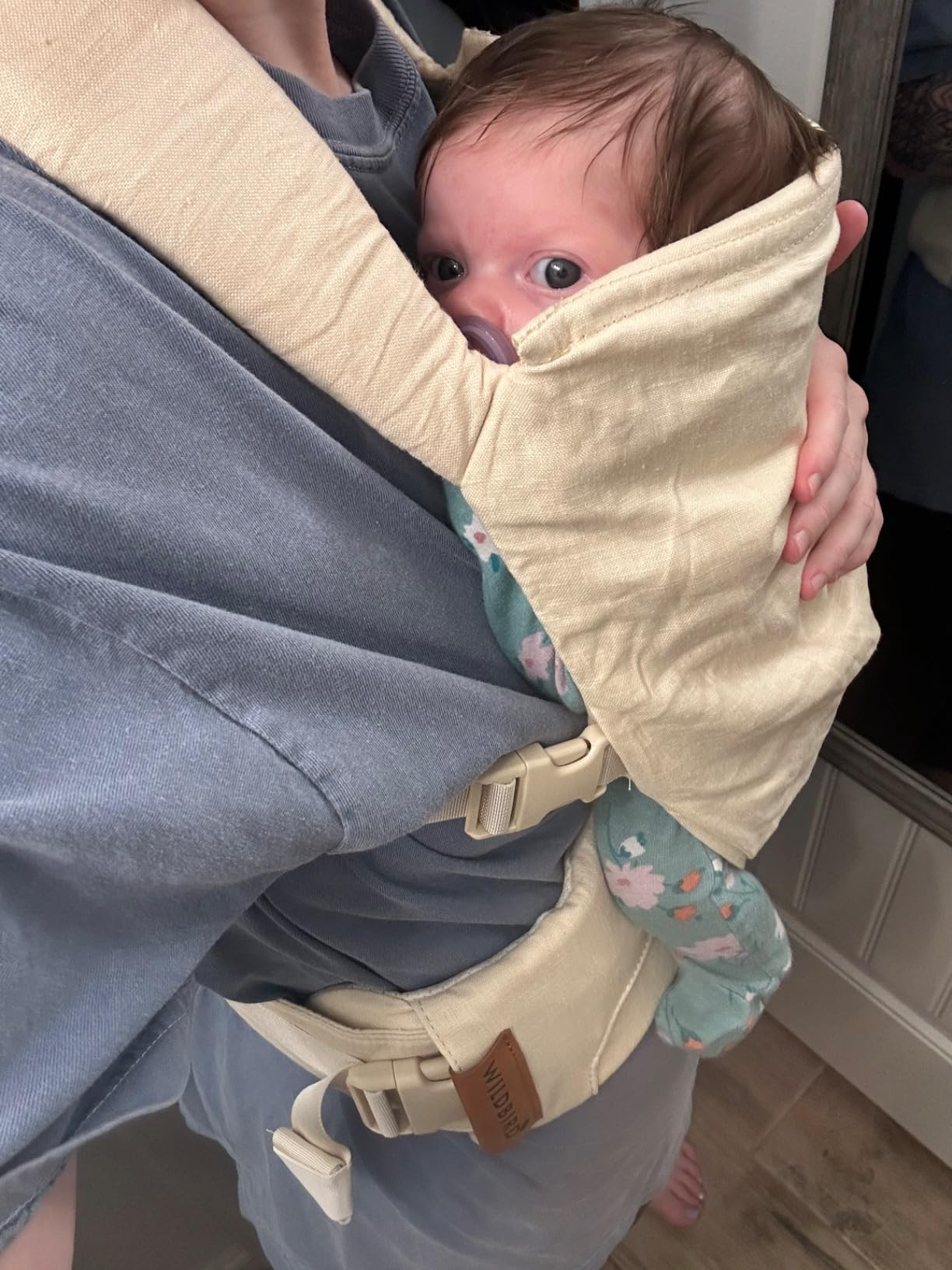 WildBird - Aerial Carrier - 7 to 45 lbs - for Moms, Dads & Caregivers - 100% Natural European Lin... | Amazon (US)