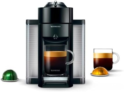 Nespresso Vertuo Coffee and Espresso Maker by De'Longhi, Piano Black | Amazon (US)