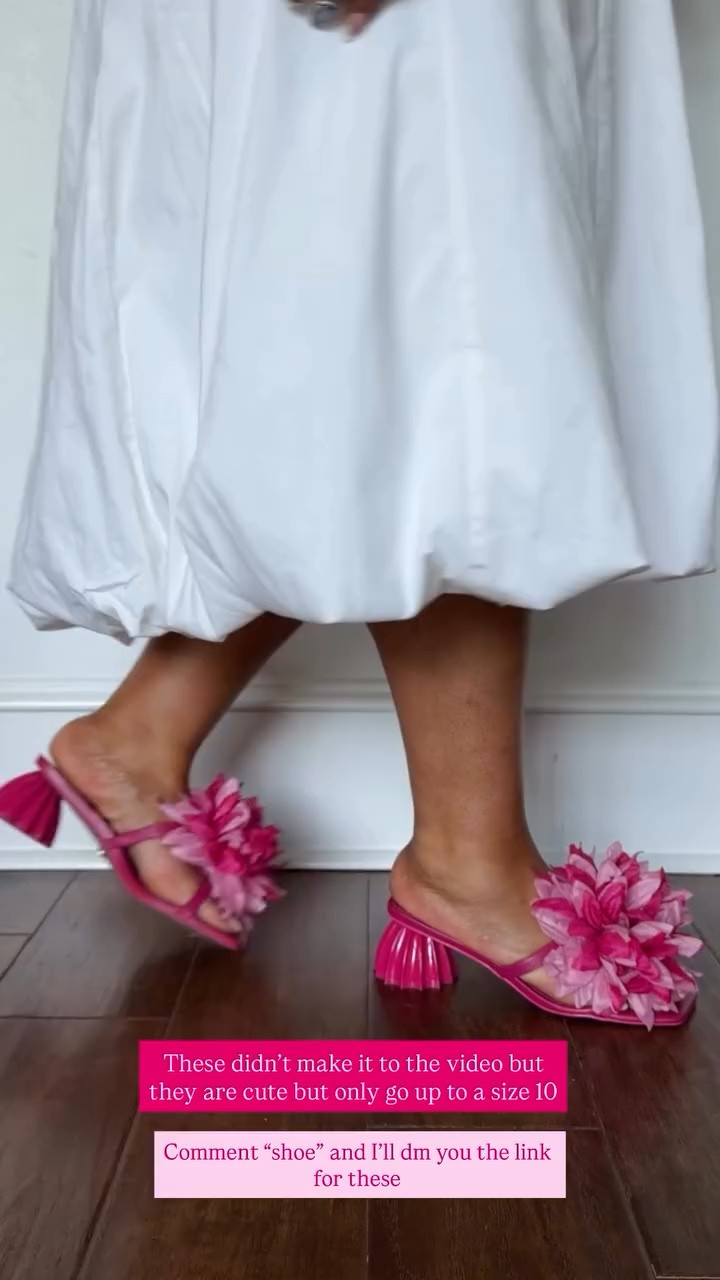 These didn’t make it to the video but they are cute but only go up to a size 10