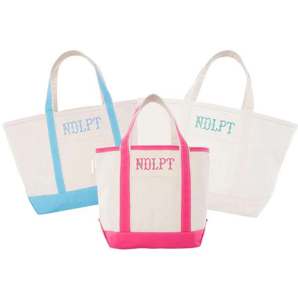 Needlepoint Canvas Project Tote | Sprinkled With Pink