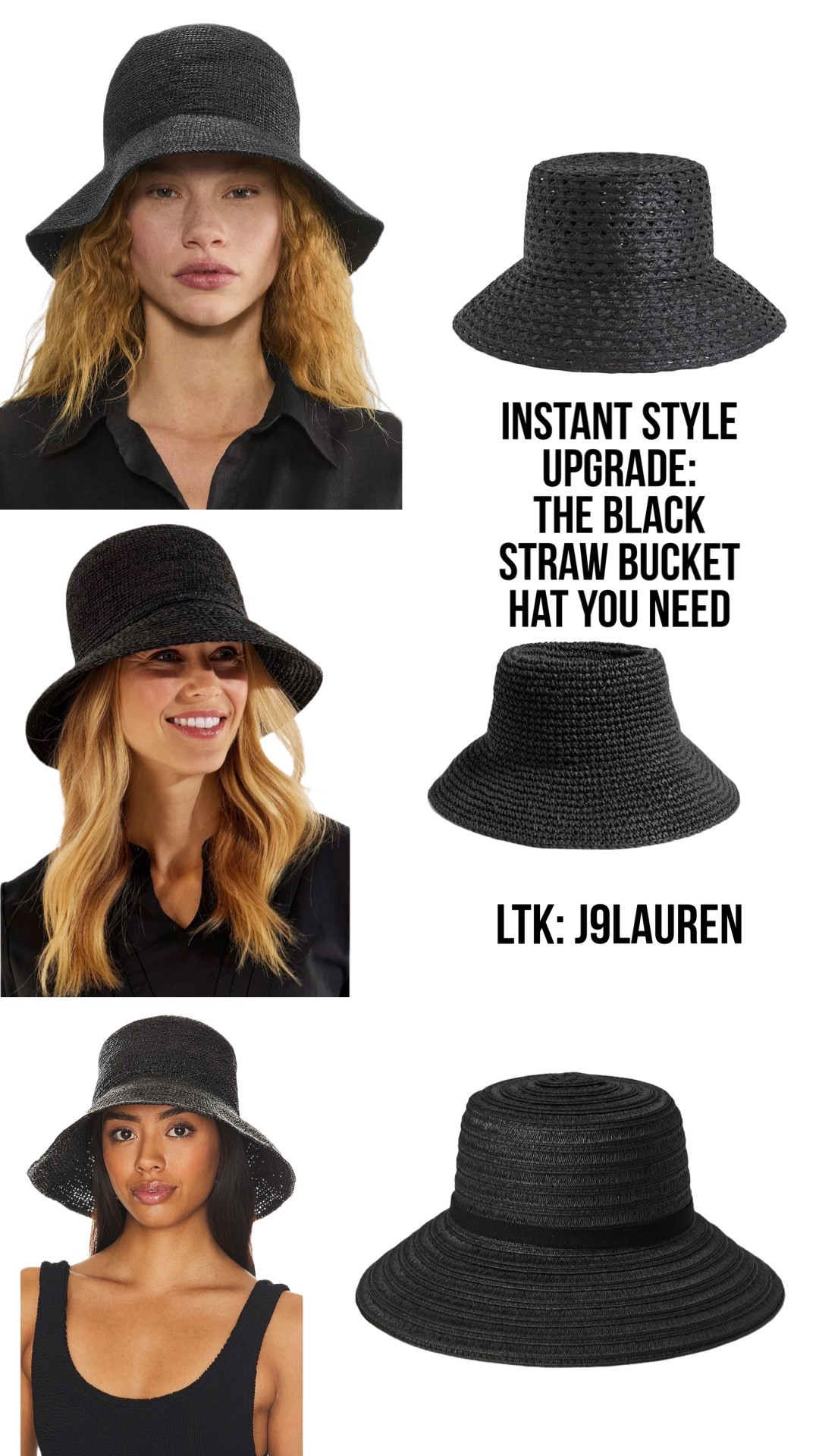 Why I Can't Get Enough of Black Straw Bucket Hats

Black straw bucket hats are hands down my current go-to! It's the perfect mix of style and practicality—lightweight, breathable, and keeps you cool all day long. 

I love how it instantly elevates any outfit, whether you are wearing a cute sundress, romper, or just a basic tee and shorts. Plus, the neutral black goes with *everything* and offers that chic, effortless vibe. 

If you’re looking for the ultimate accessory that combines comfort and style, this is it! 

#LTKStyleTip #LTKSeasonal #LTKFestival