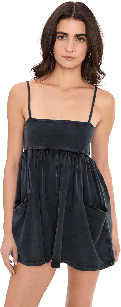 Free People Women's Hot Shot Strappy Romper | Amazon (US)