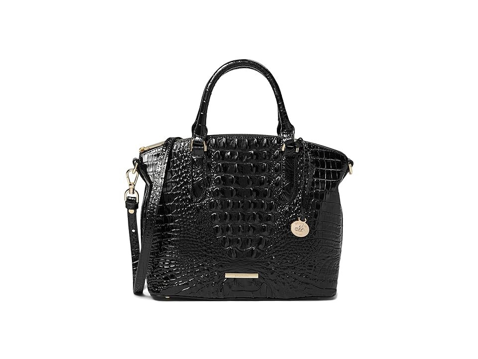 Brahmin Duxbury Satchel Satchel Women's Handbags Black 1, Leather | Zappos