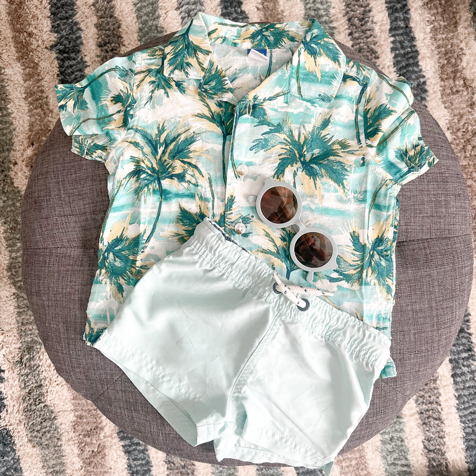 Baby boy swim outfit and sunglasses 

#LTKbaby #LTKsalealert