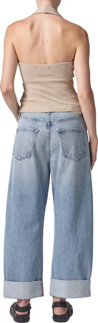 Ayla High Waist Baggy Wide Leg Jeans | Nordstrom