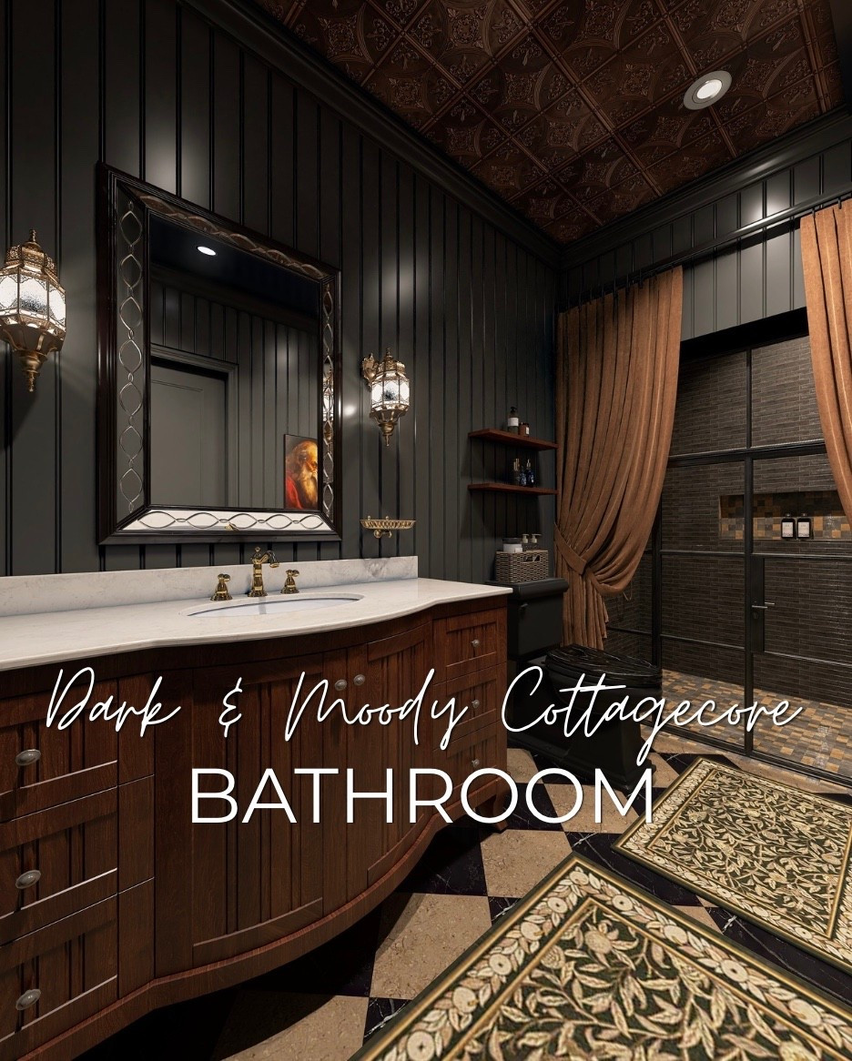 Designed by Brandy
Dark & Moody Cottagecore Bathroom

#LTKmomlife #LTKSeasonal #LTKHome