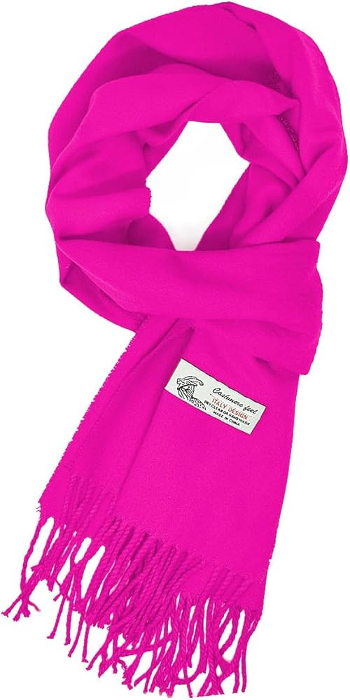 Glory Max Unisex Plain Solid Color Winter Scarf Cashmere Feel Soft Classic 72"x12" | Amazon (CA)