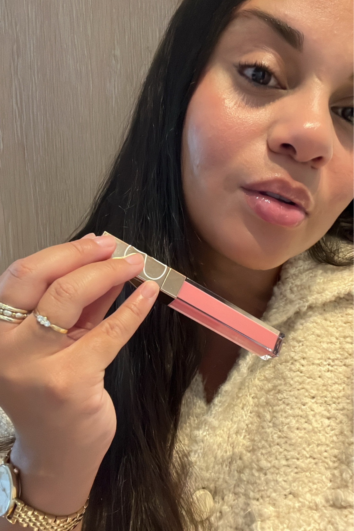 Turkish delight Nars lipgloss, high gloss, shiny gloss, ultra gloss 

#LTKbeauty #LTKeurope