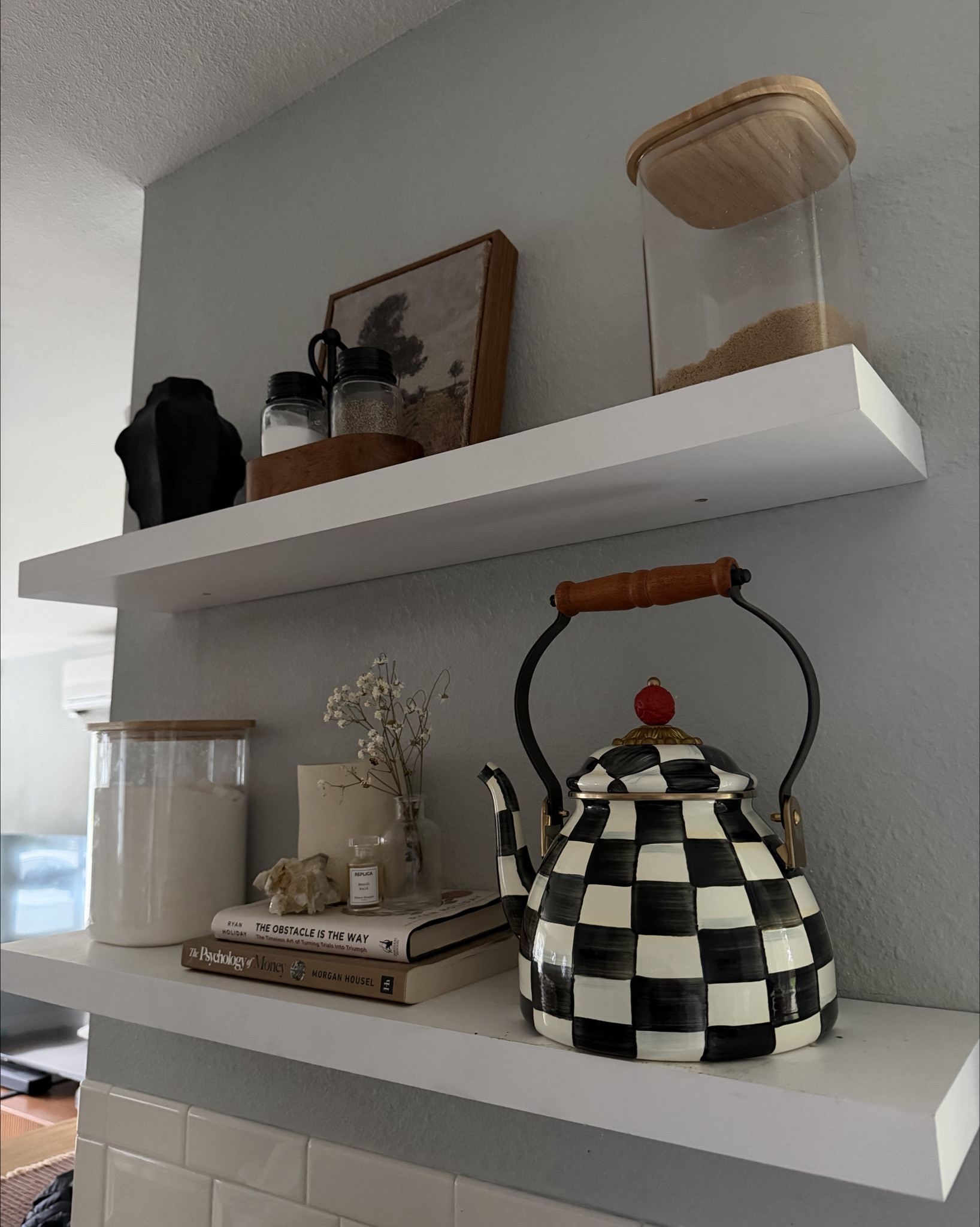 the perfect mid-century themed kitchen with a touch of patterns!! ✨🤍

obsessed with my new kitchenware (Mackenzie Childs) and always looking to add the next best stylish thing in my home :)

#LTKHome #LTKSaleAlert