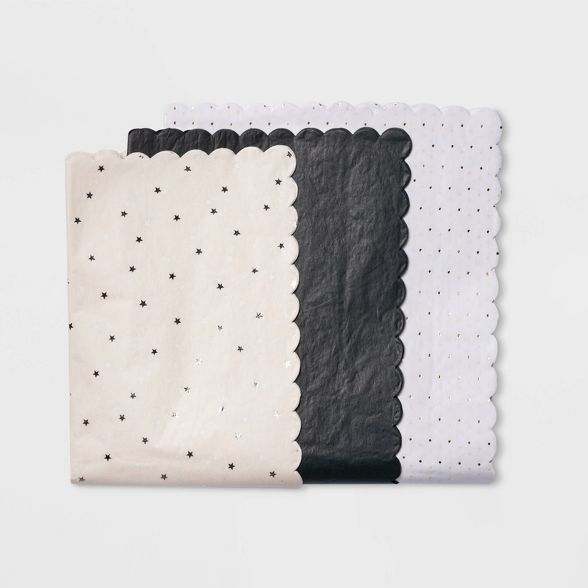 Green Scallop Gift Tissue 25ct - sugar paper™ | Target