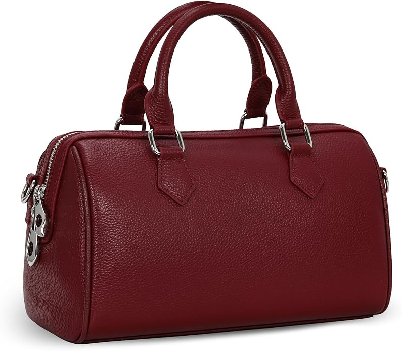 HESHE Leather Top Handle Bags for Women Leather Purses Tote Bag Satchel Handbags Shoulder Bag Des... | Amazon (US)