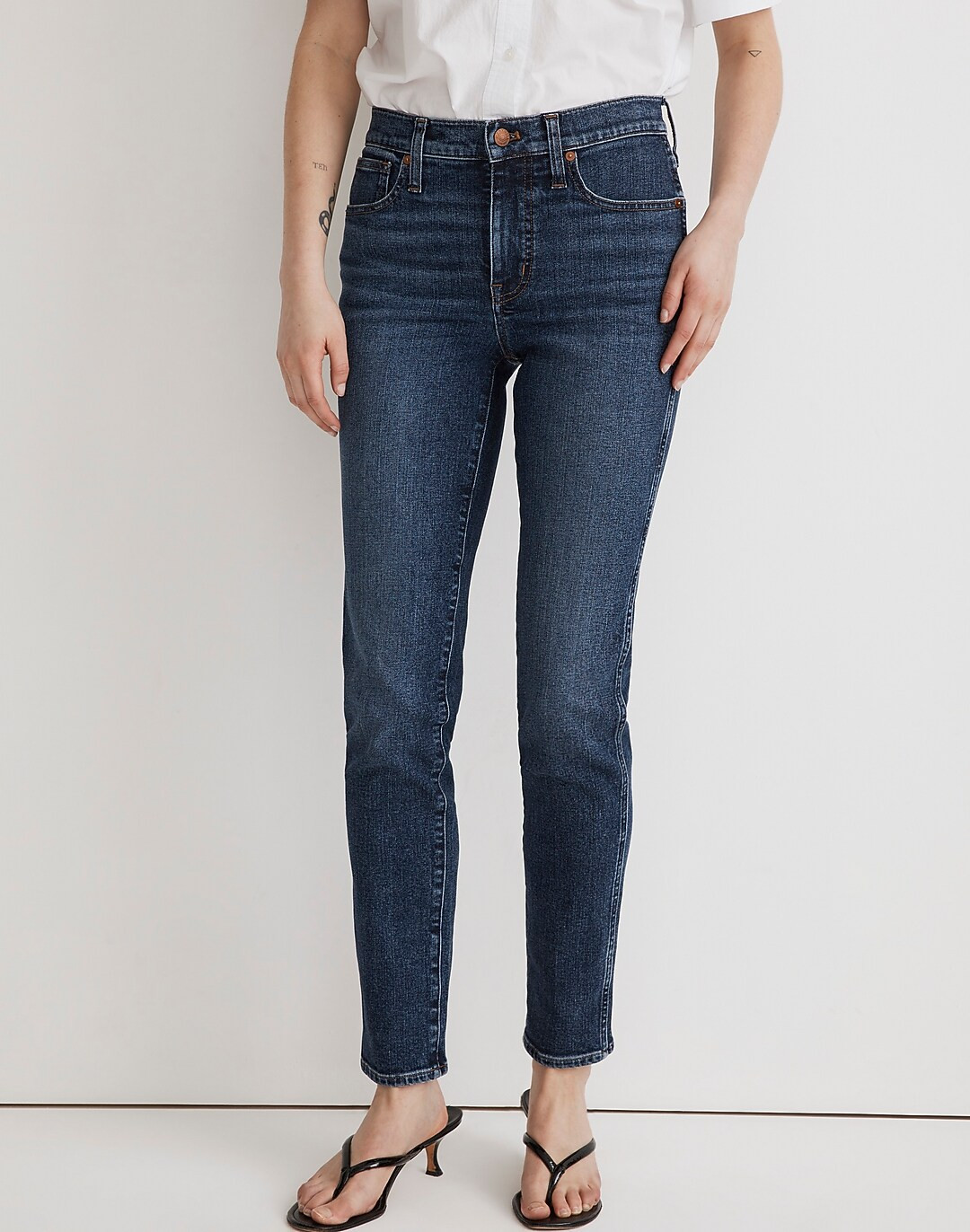 Mid-Rise Stovepipe Jeans | Madewell