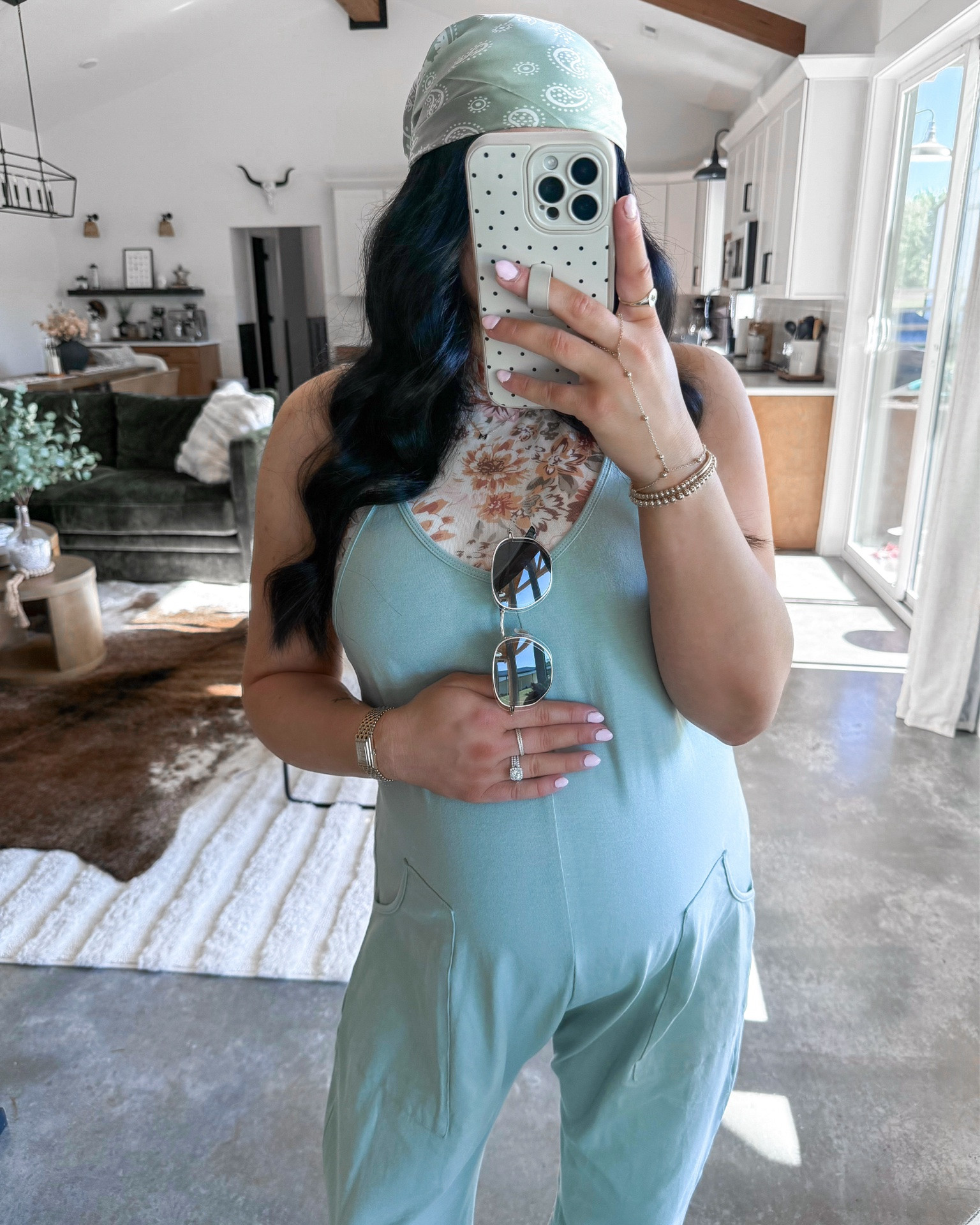 Comfy Bump Friendly Summer Outfit 🤍

#LTKootd #LTKSeasonal #LTKBump