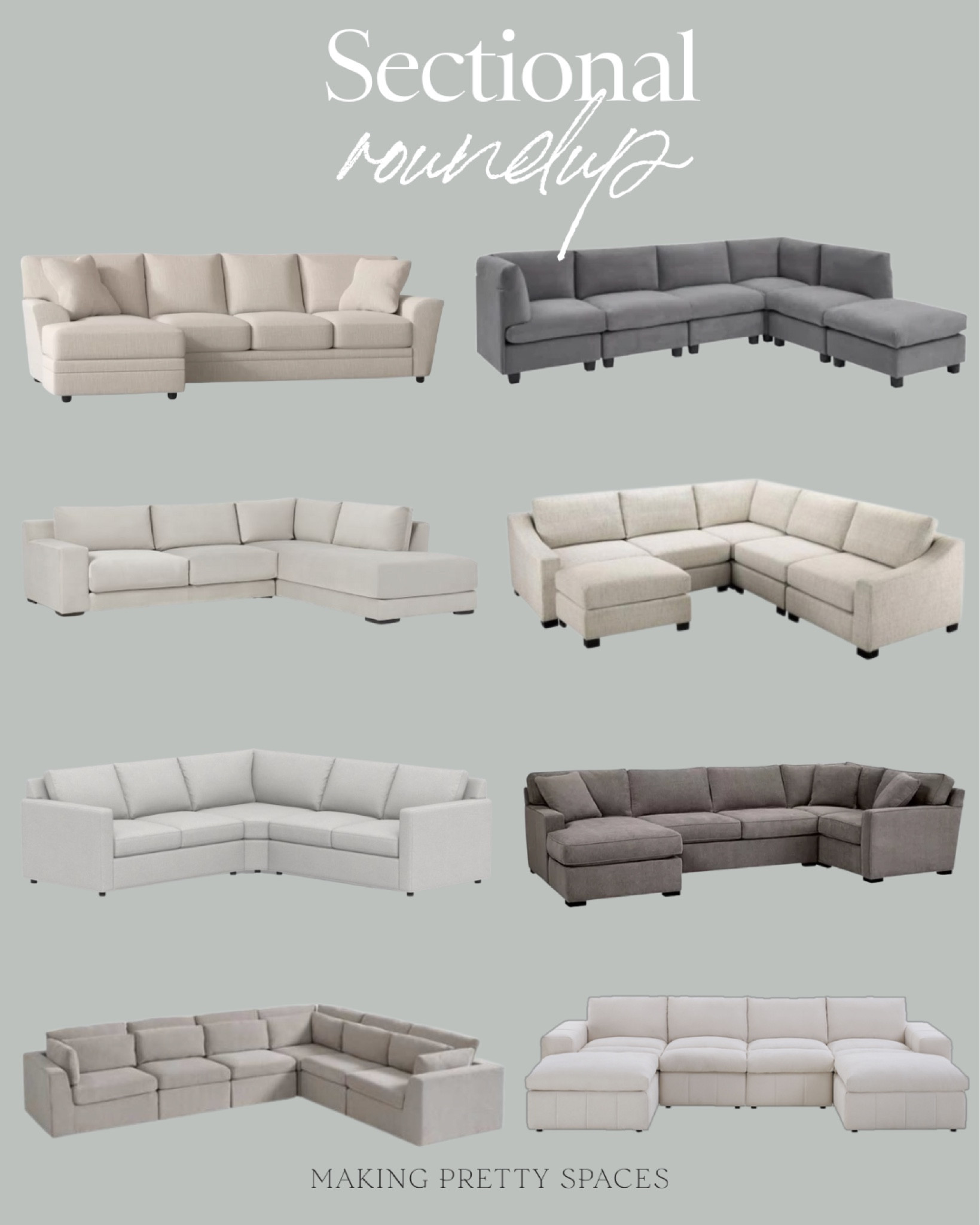 Sectional roundup under $3000
World Market, great room, living room, sectionals, west elm, Wayfair, neutral sectional

#LTKhome #LTKstyletip #LTKsalealert