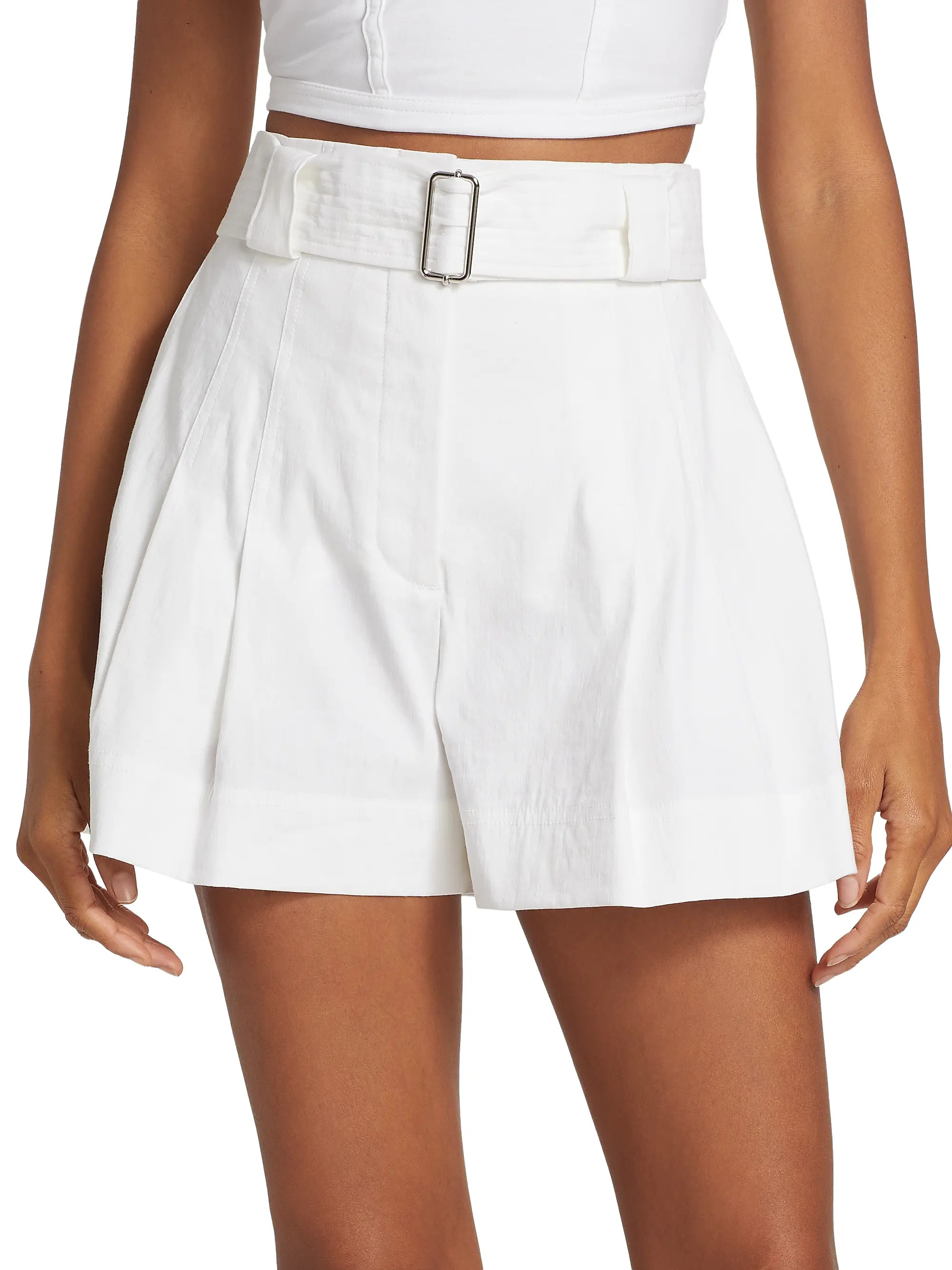 Miles Belted Shorts | Saks Fifth Avenue
