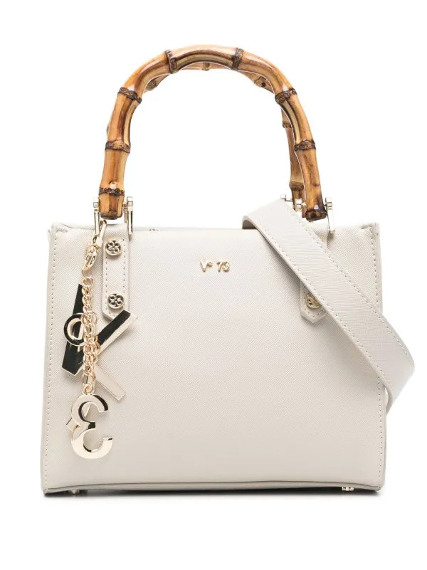 Perla bamboo-handle tote bag | Farfetch Global