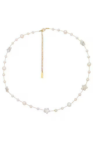 Casa Clara Suki Necklace in White. | Revolve Clothing (Global)