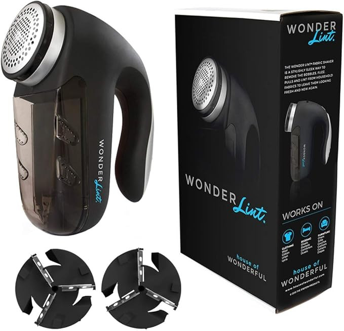 House of Wonderful Wonder Lint Best Rated Electric Sweater Shaver Best Fuzz Pill Bobble Remover f... | Amazon (CA)