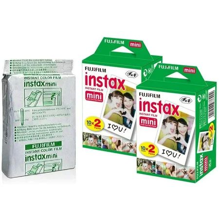 Fujifilm Instax Mini Instant Film Bundle - Contains 50 Total Film Sheets | Walmart (US)