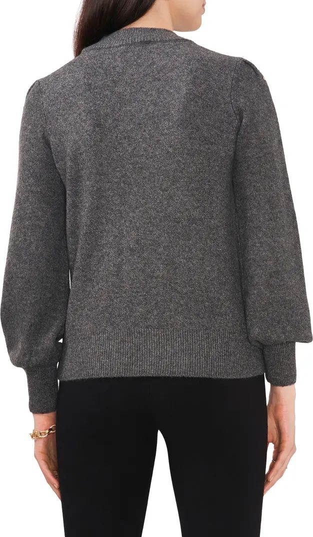 Chaus Imitation Pearl Puff Shoulder Sweater | Nordstrom | Nordstrom