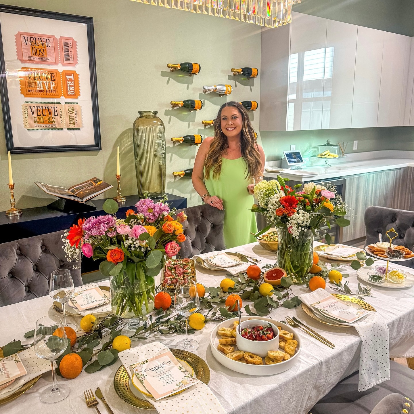 Entering my hosting era ✨ Last night I hosted a beautiful spring themed girls dinner, full of seasonal fruits, veggies and flowers, all in the gorgeous spring color theme. Stay tuned for more details on last night’s menu and party prep! 

For my entire life, I’ve watched my mom host the most amazing dinner parties, from her food to her decor to her flowers, she’s always thrown show stopping parties and recently I’m finding myself more and more like her, I guess we really do turn into our parents. However, the best thing I ever learned from my dad, not my mom, is to always clean as you go, that’s the strict regimented professional chef in him, never cook in a dirty kitchen. 



#LTKHome