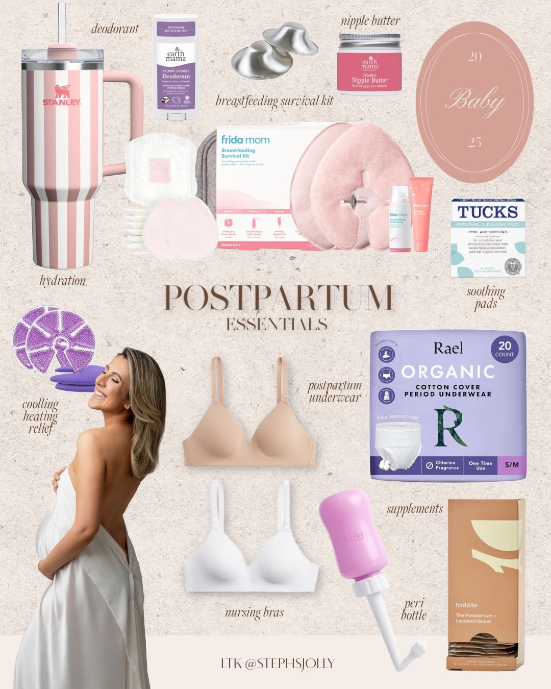Getting my postpartum essentials for healing, breastfeeding and nourishing ready & made this to help out any first time mamas who don’t know what they may need for the 4th trimester 🤍 

#LTKBump #LTKBaby