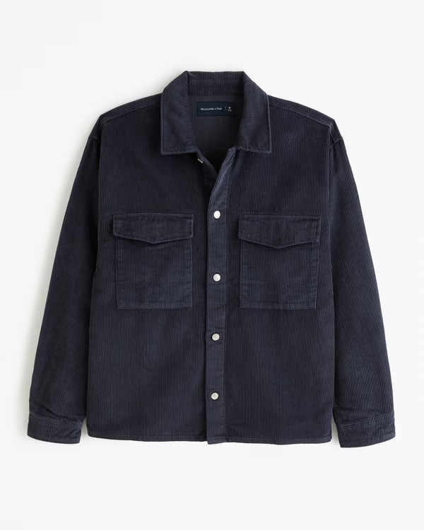 Corduroy Shirt Jacket | Abercrombie & Fitch (US)
