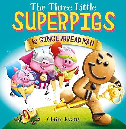 The Three Little Superpigs and the Gingerbread Man     Paperback – Picture Book, September 6, 2... | Amazon (US)