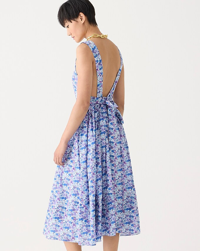 New apron dress in Liberty® Arrow Floral fabric | J. Crew US