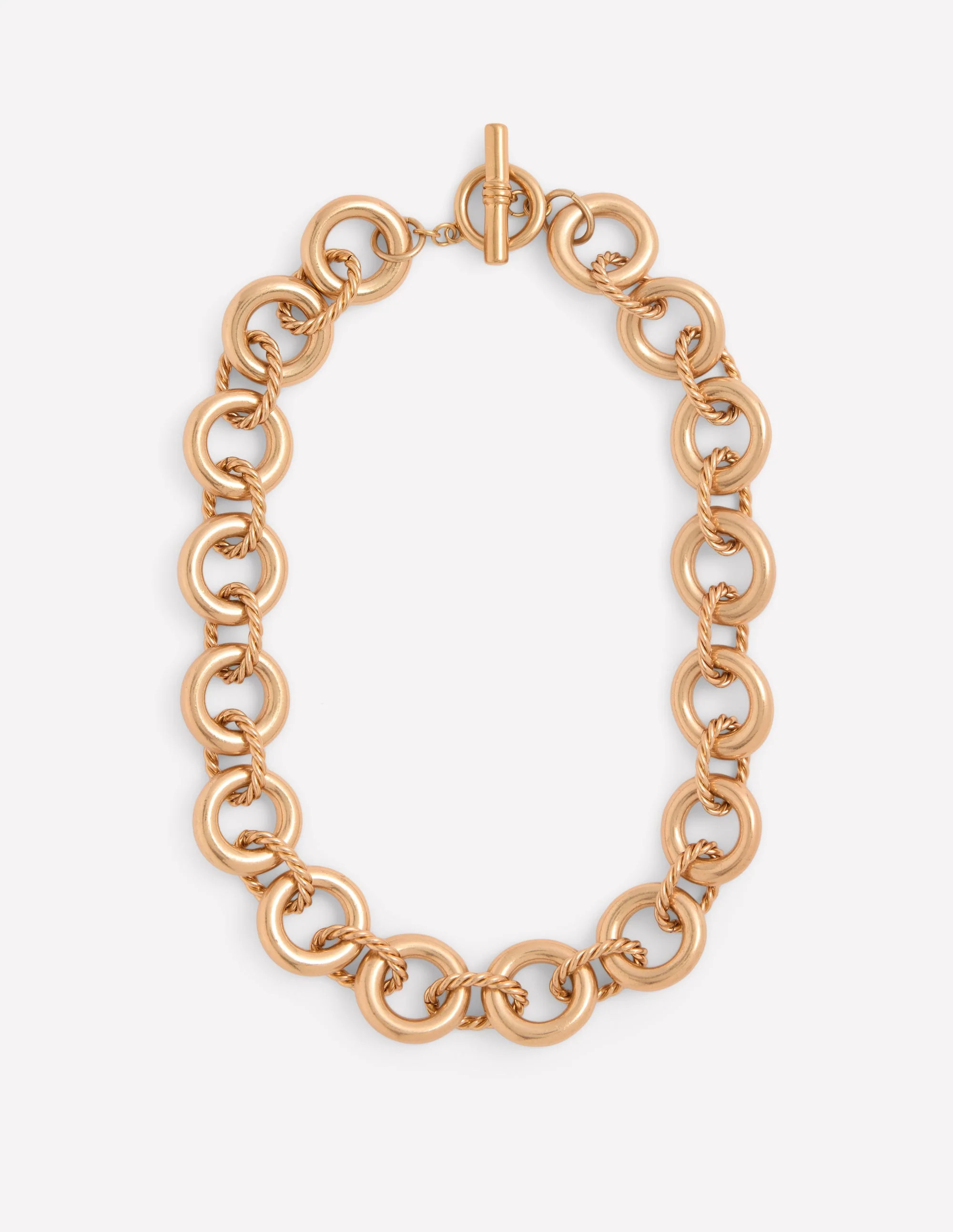 Twist Link Necklace Gold Colour Women Boden | Boden (US)