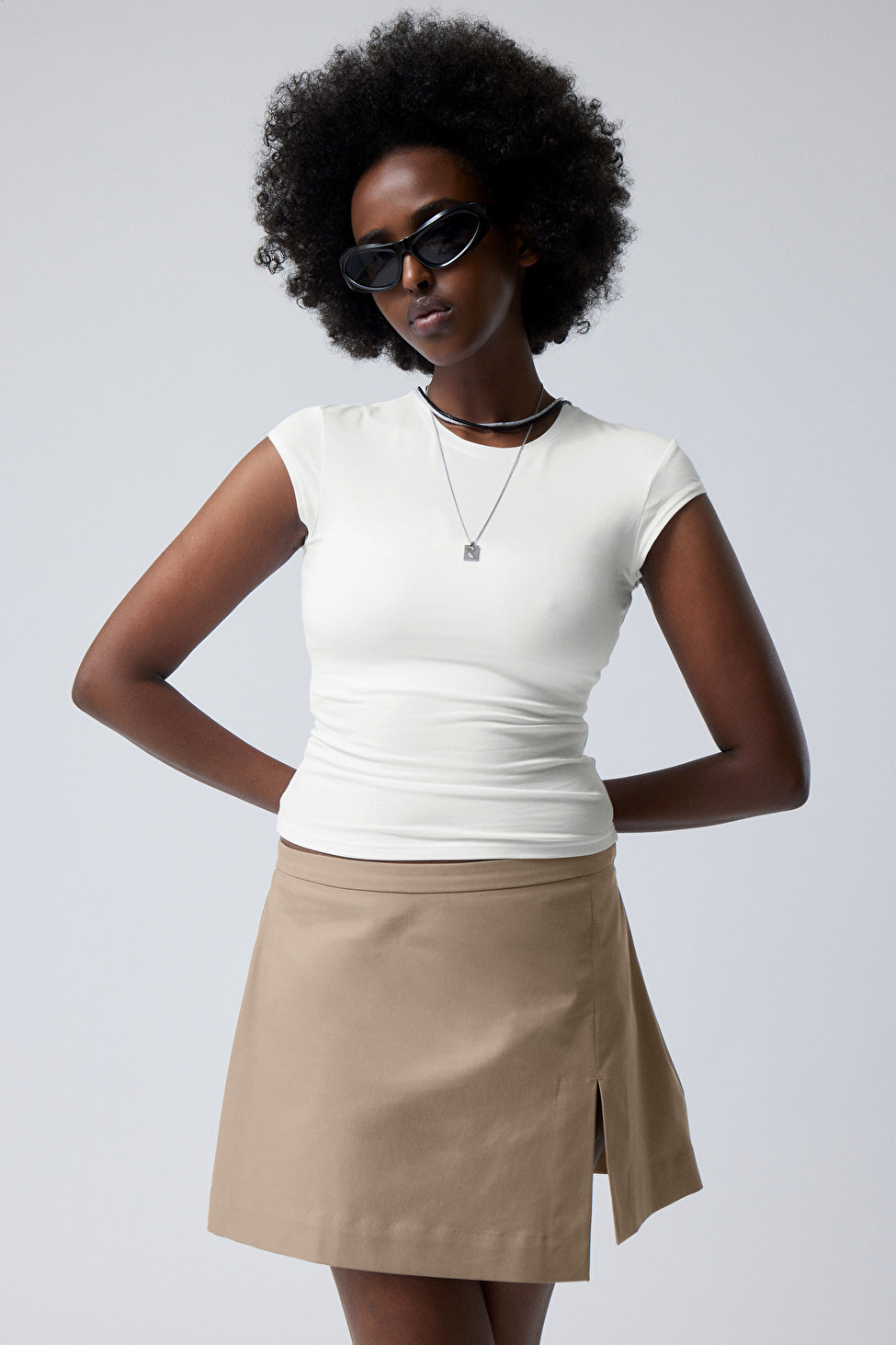 Slim Fitted Top | Weekday