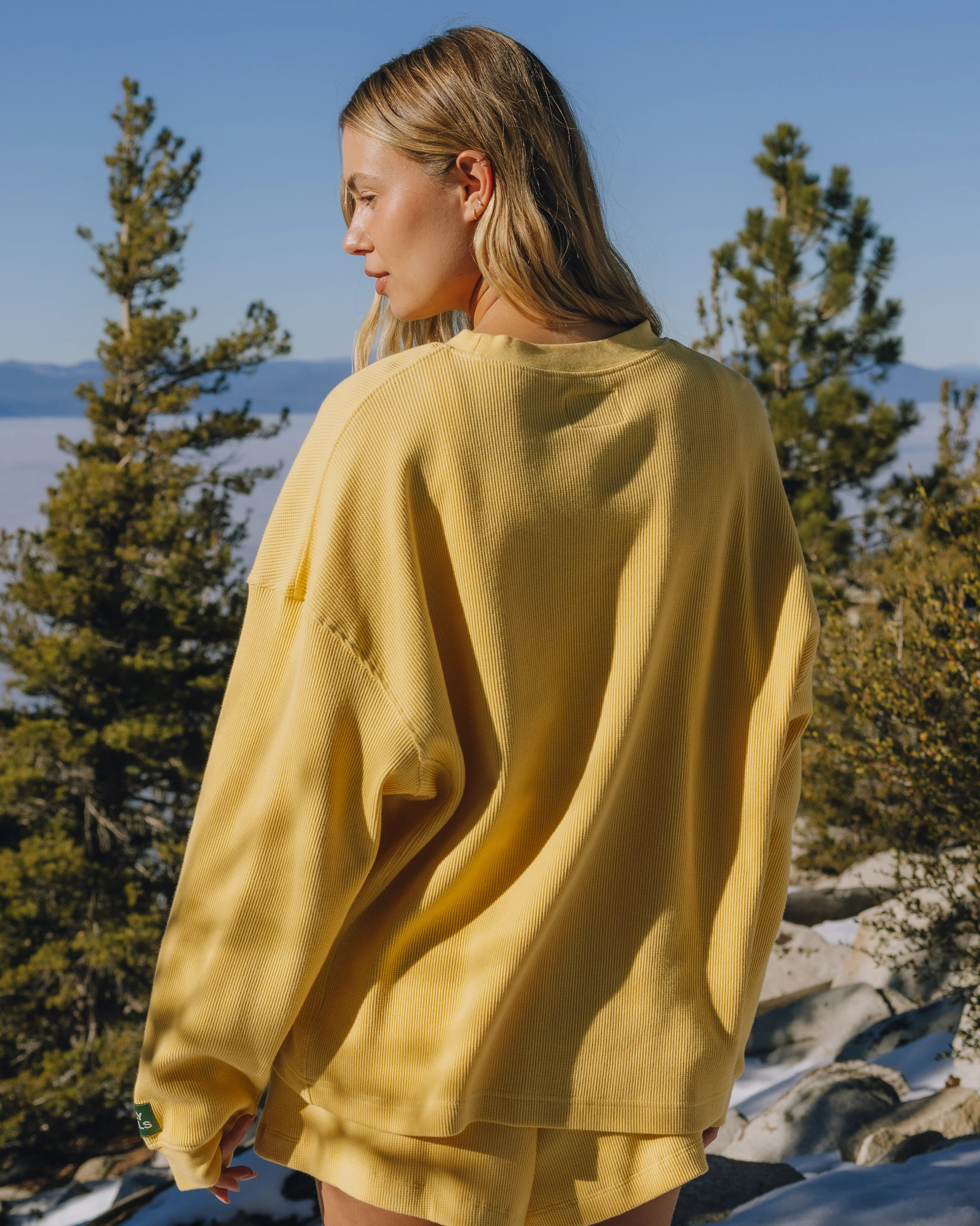 Oversized Daily Thermal - Sunny with Tofu | Daily Drills LLC