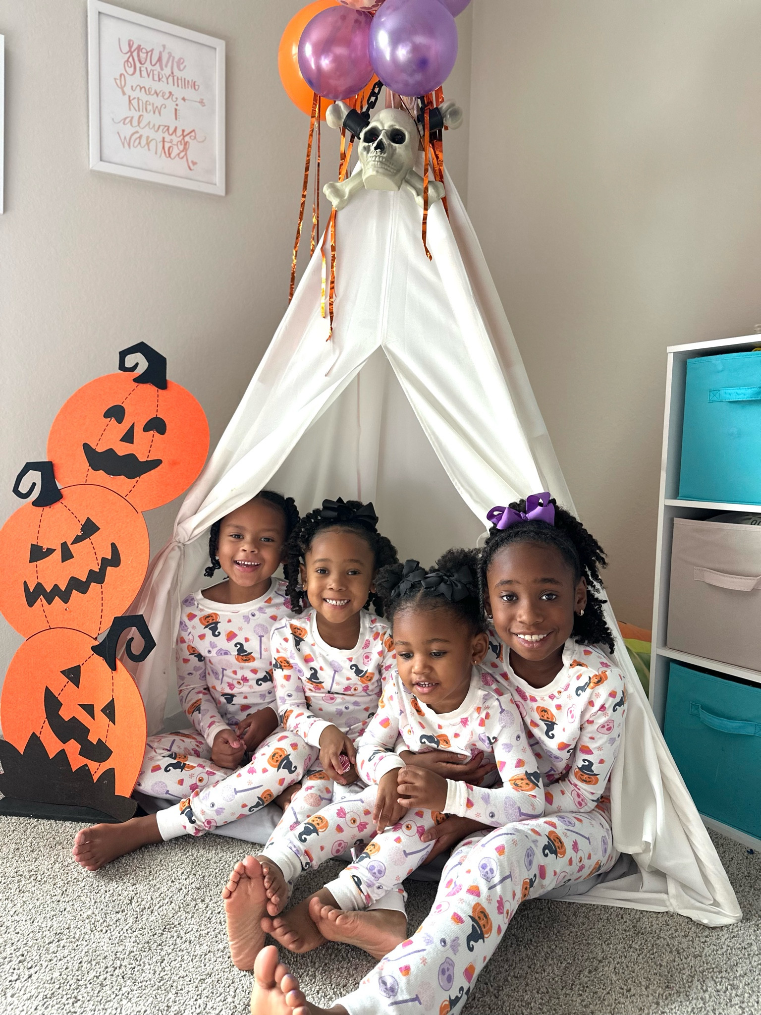 Spooky Sleepover Jammies! We love Seasonal matching Family PJs. 

This set was super soft. I recommend going a size up they are a snug fit! 👻🧡


#walmartfinds #halloweenpajamas #matchingpjs #familymatching

#LTKFallSale #LTKKids #LTKHalloween