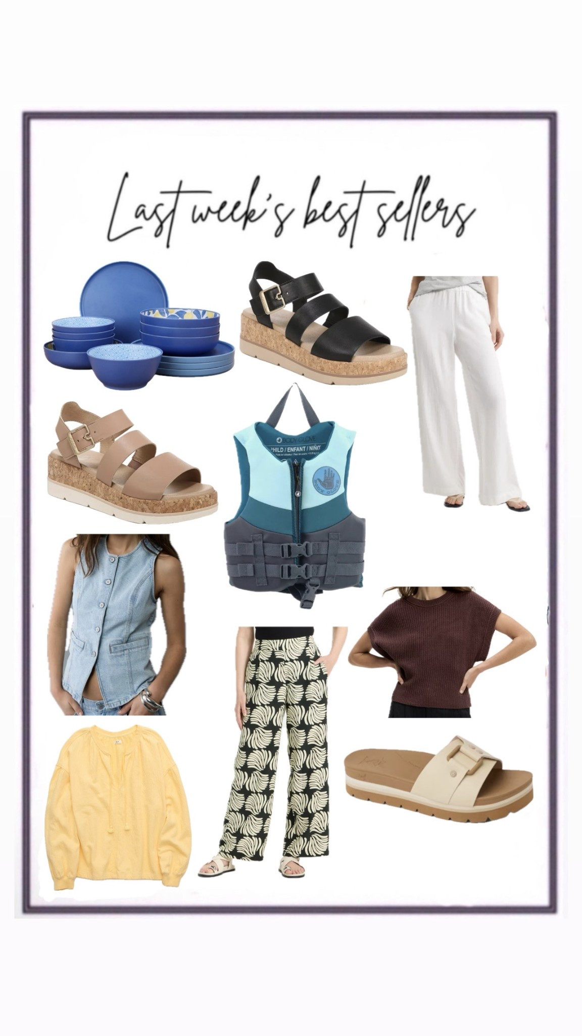 Best sellers week of 6/23


#LTKSeasonal #LTKFindsUnder100 #LTKSaleAlert