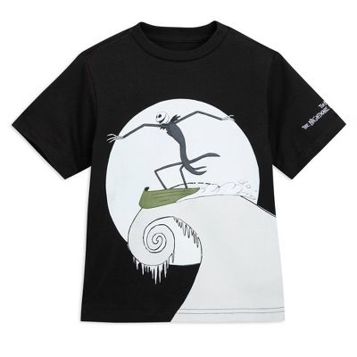 Boys' The Nightmare Before Christmas Jack Skellington Surfing Short Sleeve Graphic T-Shirt - Disn... | Target