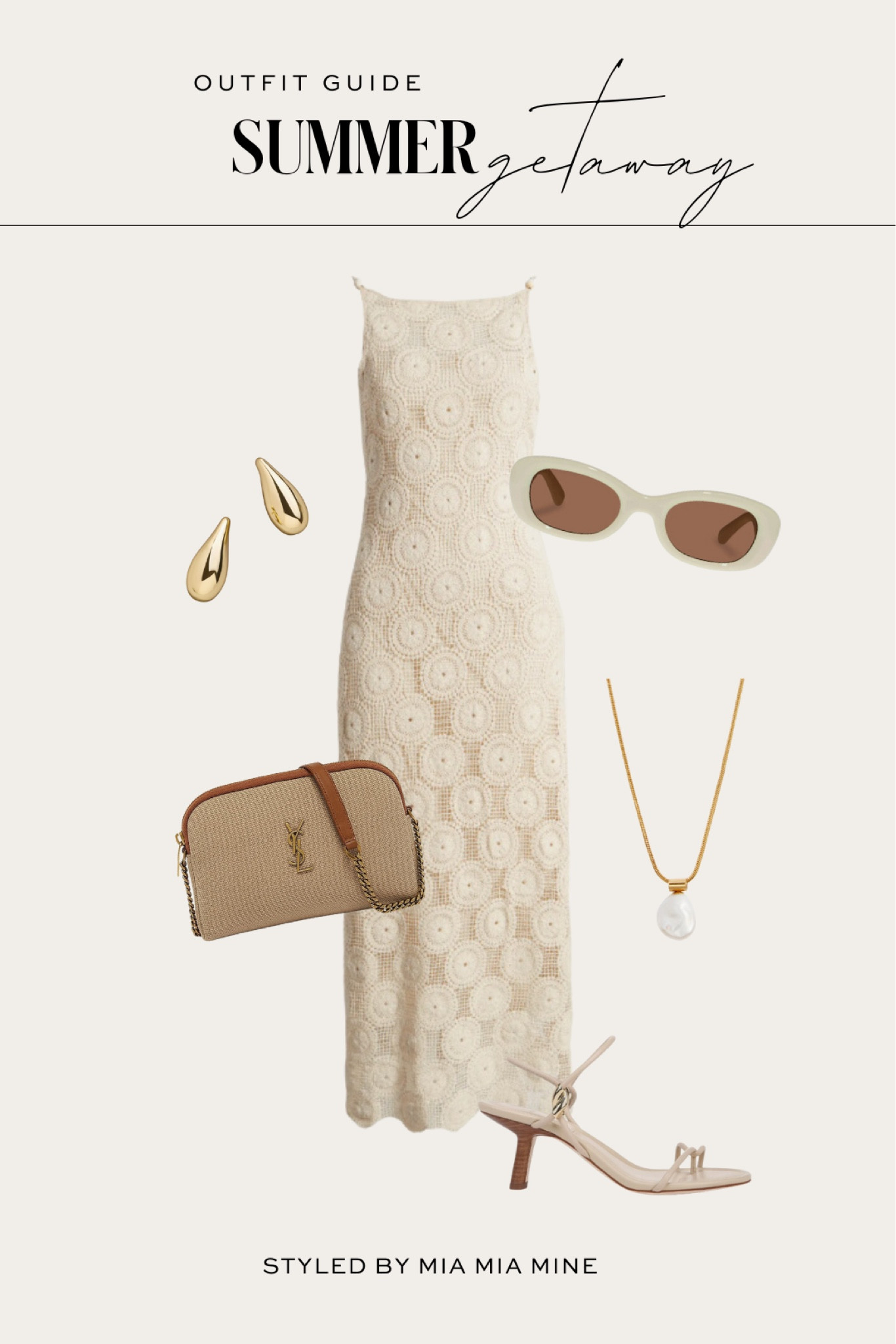 Summer travel outfit
Crochet dress
Vince strappy sandals
Saint Laurent raffia bag 

#LTKTravel #LTKStyleTip #LTKFindsUnder100