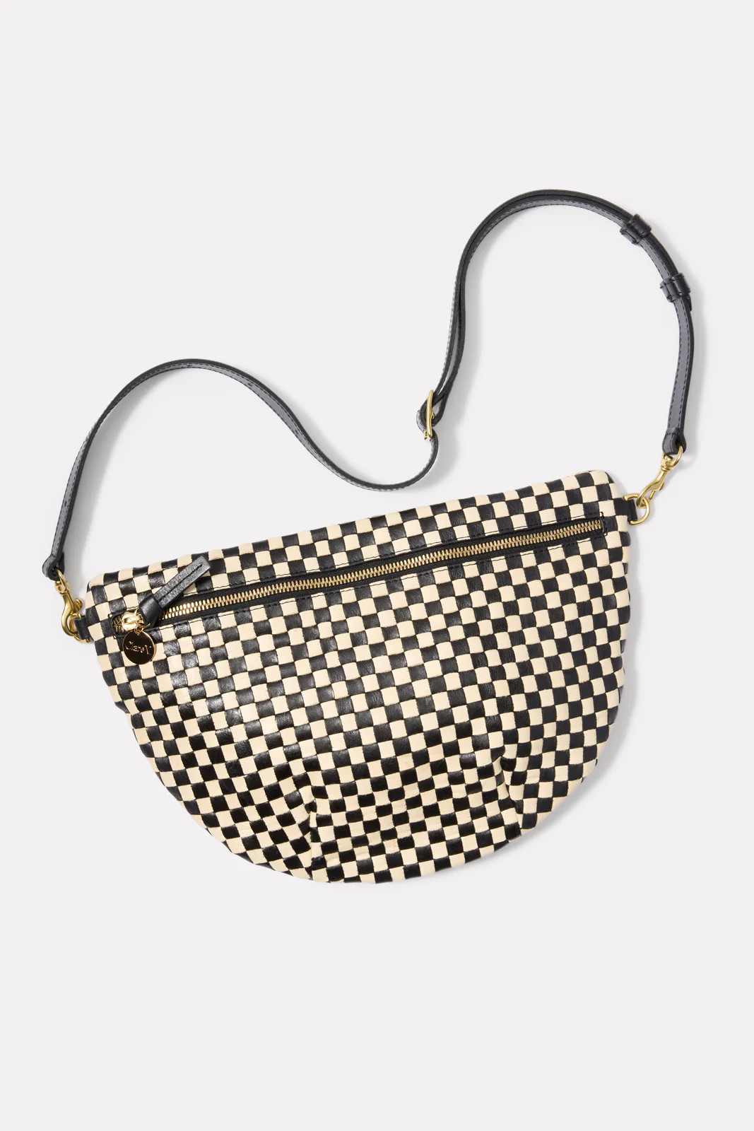 CLARE V. Women's Grande Fanny Bag, Black | Evereve