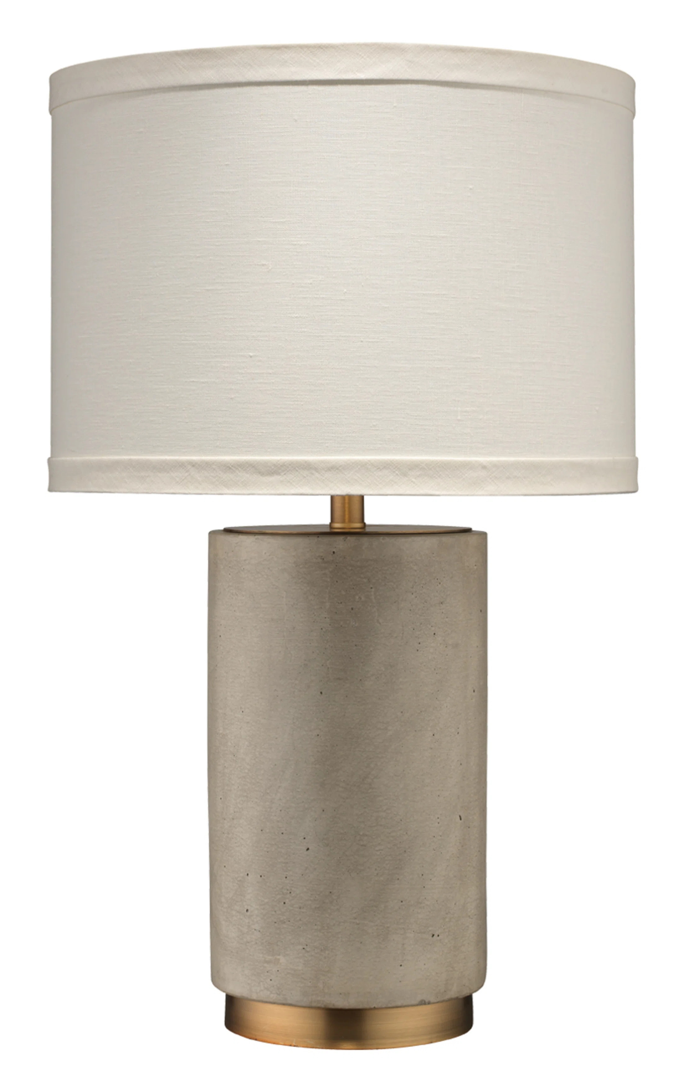 Mortar 25.5" Gray Cement Table Lamp | Wayfair North America