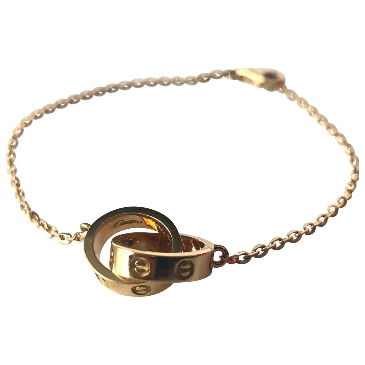 Cartier Love Gold Yellow gold bracelet for Women | Vestiaire Collective (Global)