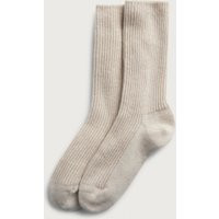 The White Company Cashmere Bed Socks, Camel, Size: One Size | The White Company (UK)