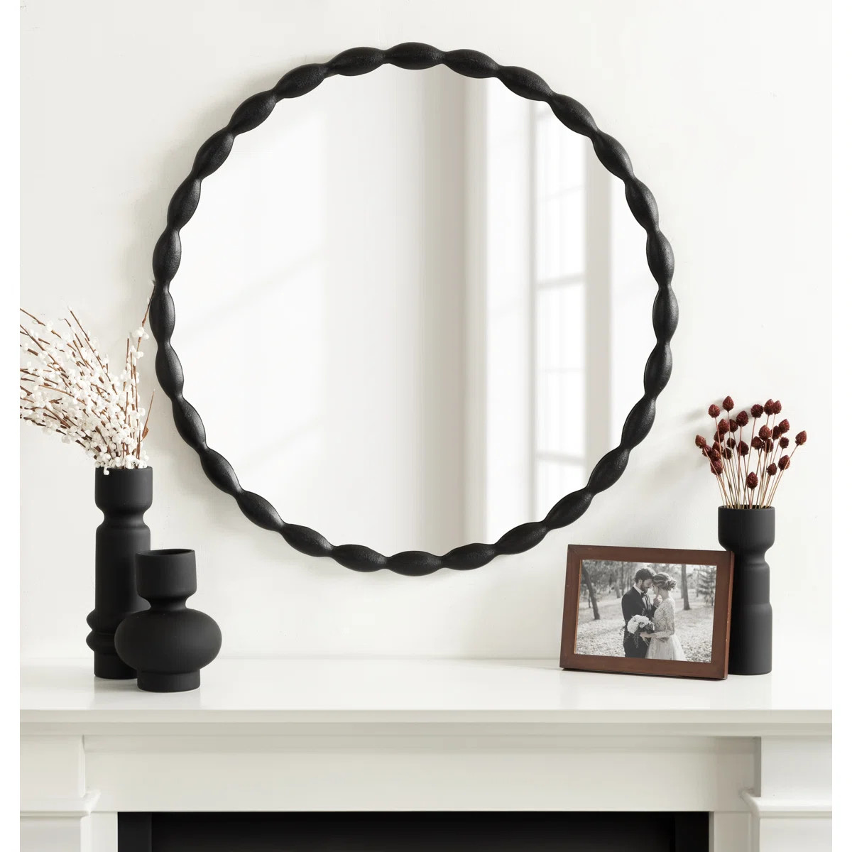 Metal Round Mirror | Wayfair North America