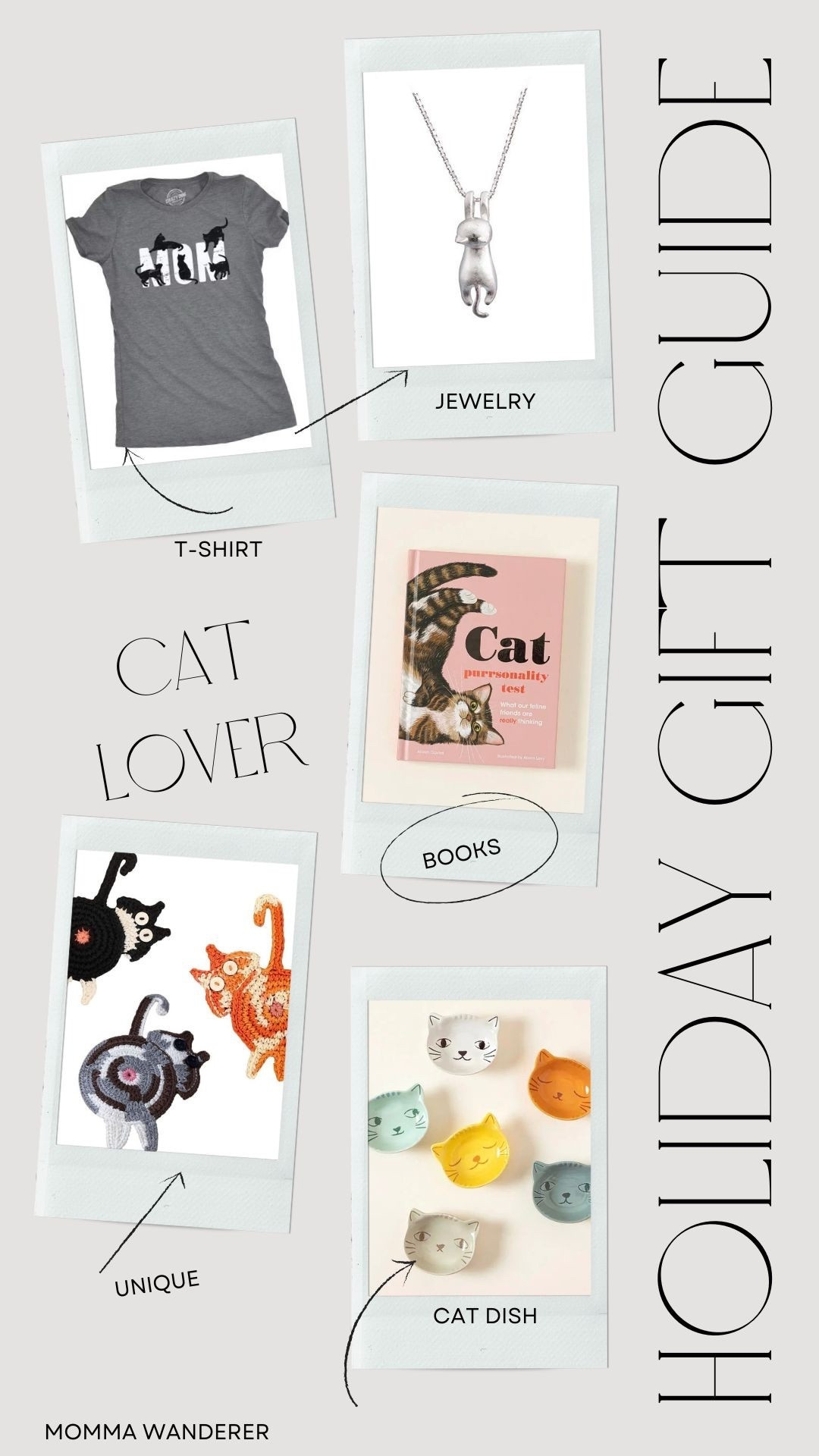 Gift guide! For the cat lovers 🐈 

#LTKGiftGuide #LTKSeasonal #LTKHoliday