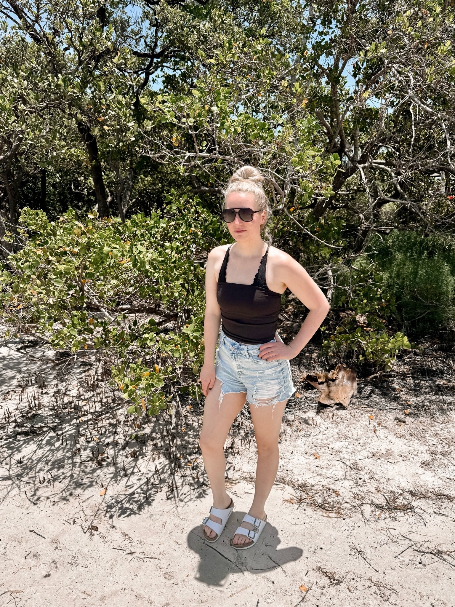 Affordable summer outfit idea you’ll wear on repeat ☀️ This viral $10 tube top is such a good basic for summer and pairs perfectly with classic American Eagle denim shorts 🤍 The ultimate casual beach outfit, vacation look, or everyday Florida summer style. #LTKStyle #SummerOutfitIdeas #TubeTopTrend #AmericanEagle #DenimShorts #BeachStyle #AffordableFashion #SummerFashion #VacationOutfit #CasualOutfitIdeas #FloridaFashion #OOTD #LTKFindsUnder50 #TrendingStyle

#LTKootd #LTKdayinmylife