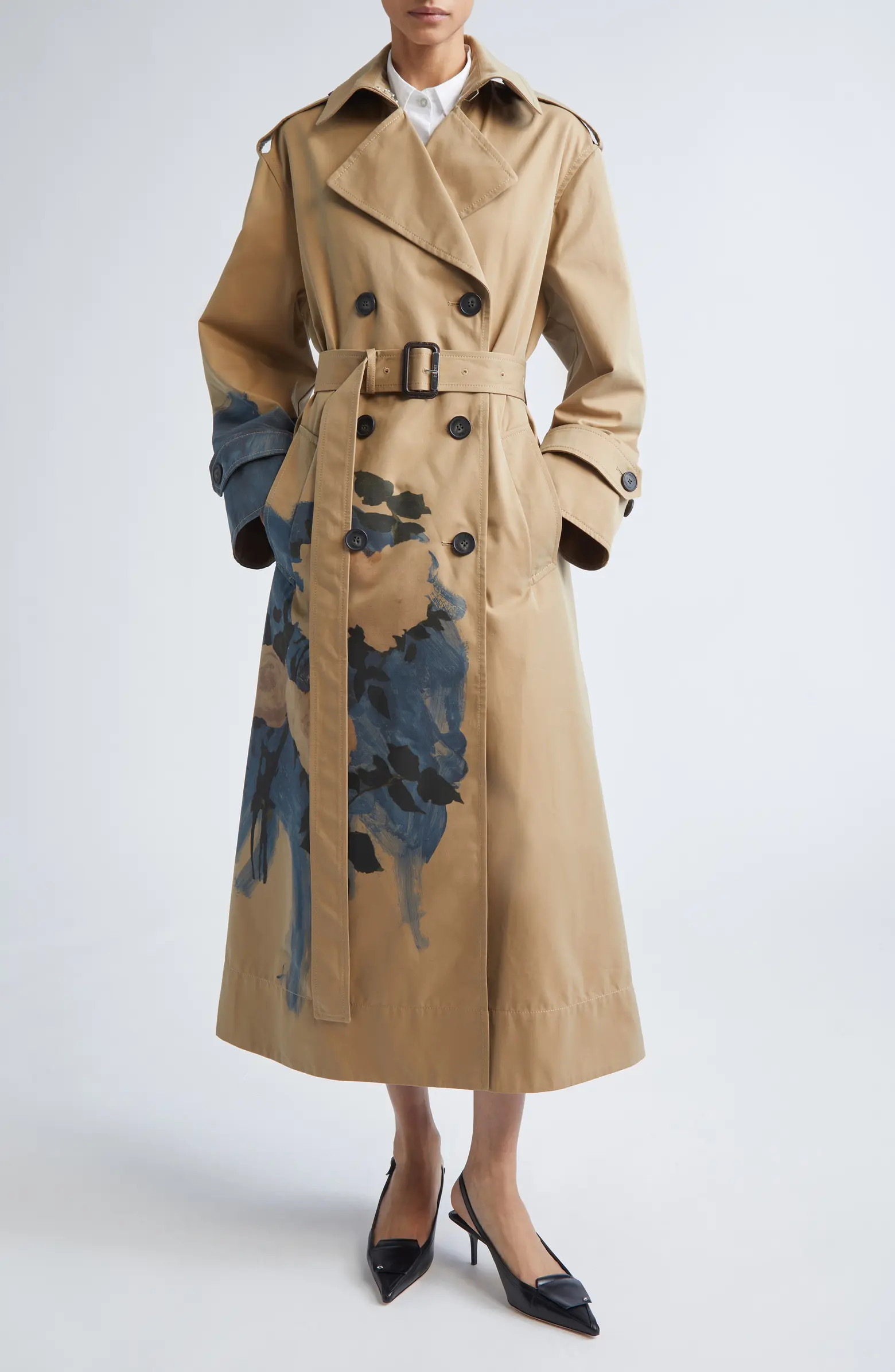 Erdem Painted Trench Coat | Nordstrom | Nordstrom