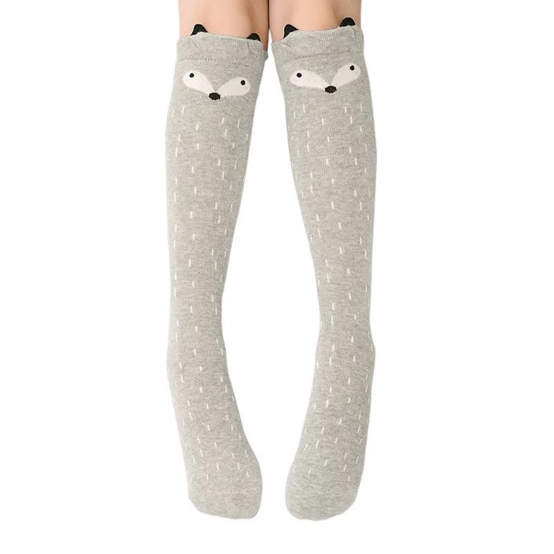 Lavaport Cute Girls Animal Cartoon Print Socks Knee Long Socks - Walmart.com | Walmart (US)