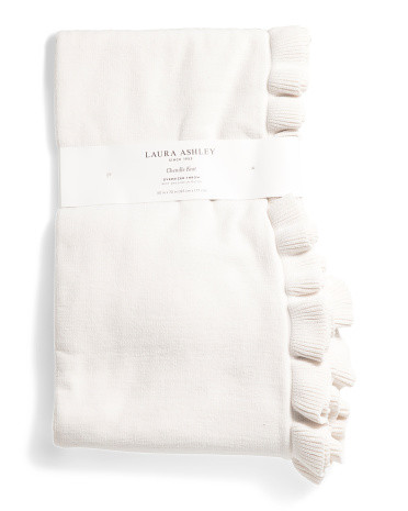 Ella Ruffled Throw | TJ Maxx