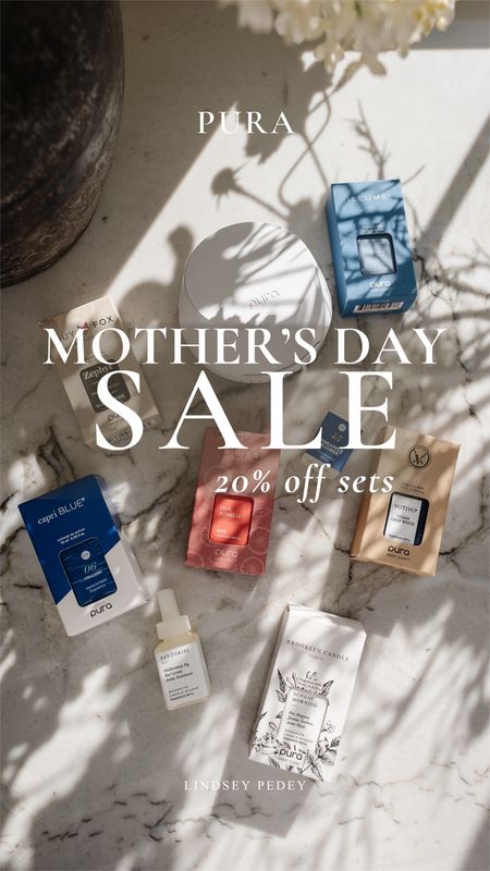 20% off all Pura sets, including build your own for Mother’s Day! I’ve linked my favorite sense below. I have re-ordered most of these, and absolutely love them!  

Home fragrance, Mother’s Day, gift idea, gifts for her, mom’s day, hostess gift, mom , Pura, spring, summer 

#LTKhome #LTKsalealert #LTKfindsunder50