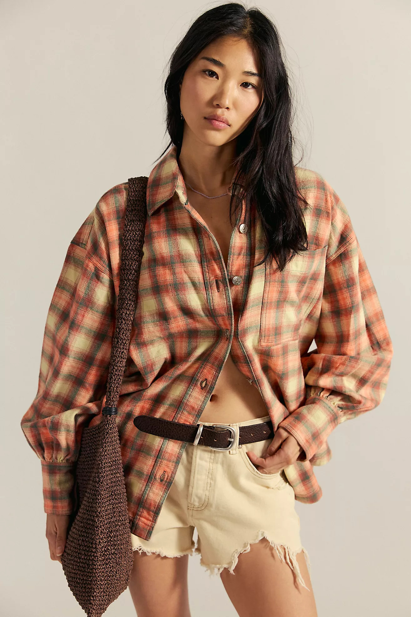 We The Free Ashley Plaid Shirt | Free People (Global - UK&FR Excluded)
