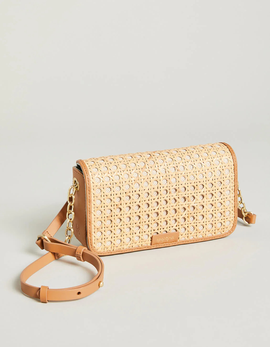 Cane Crew Phone Crossbody Pecan | Spartina 449